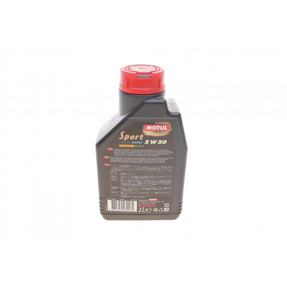 Олива 5W50 Sport (1L) (ACEA A3/B4/C3) (103048) заміна на 824701