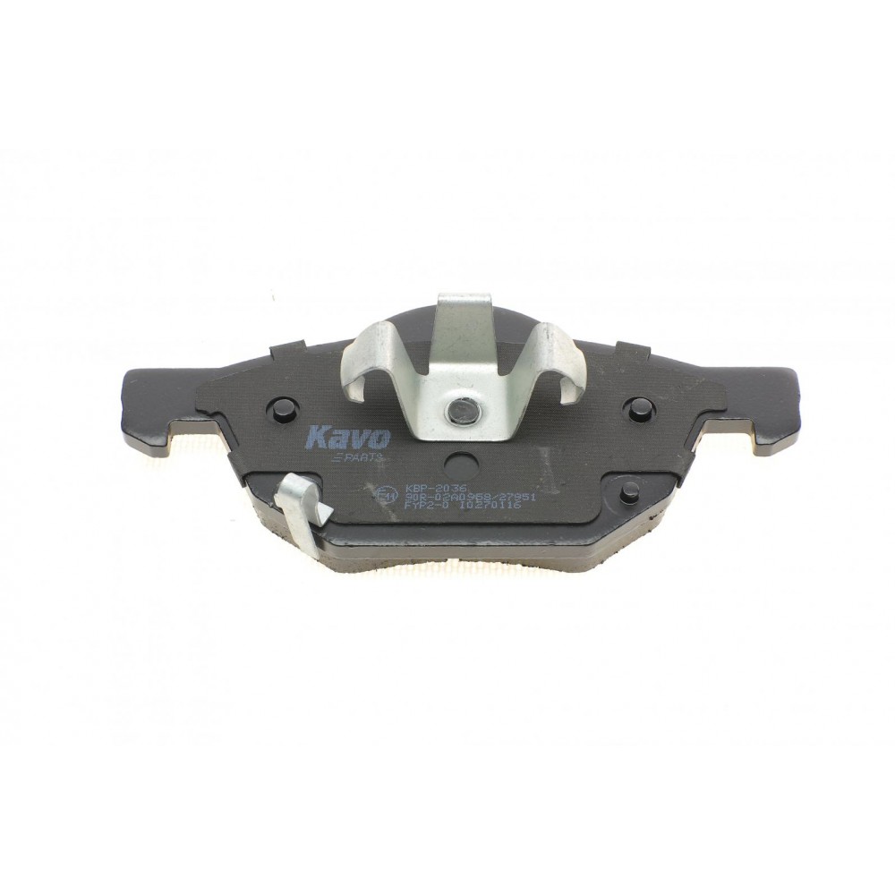 Колодки гальмівні (передні) Honda Accord VII 03-08 (155.1x62/69)