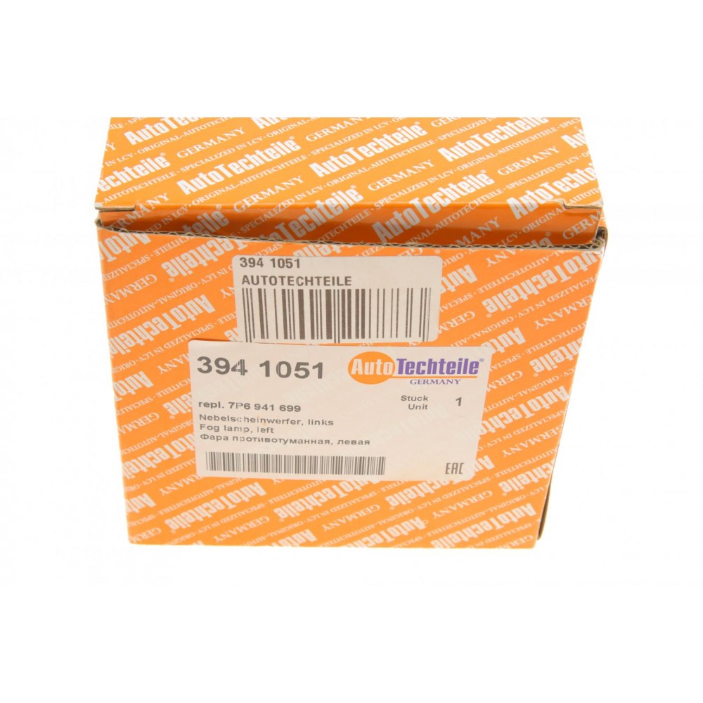 Фара протитуманна VW Touareg 11-14 (L)