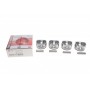 Поршень Chevrolet Lacetti 1.8 16V 03-13 (80.75mm/+0.25mm) (к-кт 4 шт)