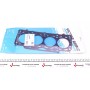 Прокладка ГБЦ VW Caddy 1.6TDI 10-, Ø80,50mm, 1,71mm, (3 метки)