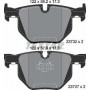 Колодки гальмівні (задні) BMW 5 (E60/E61)/6 (E63/E64) 03-10 (Teves) Q+