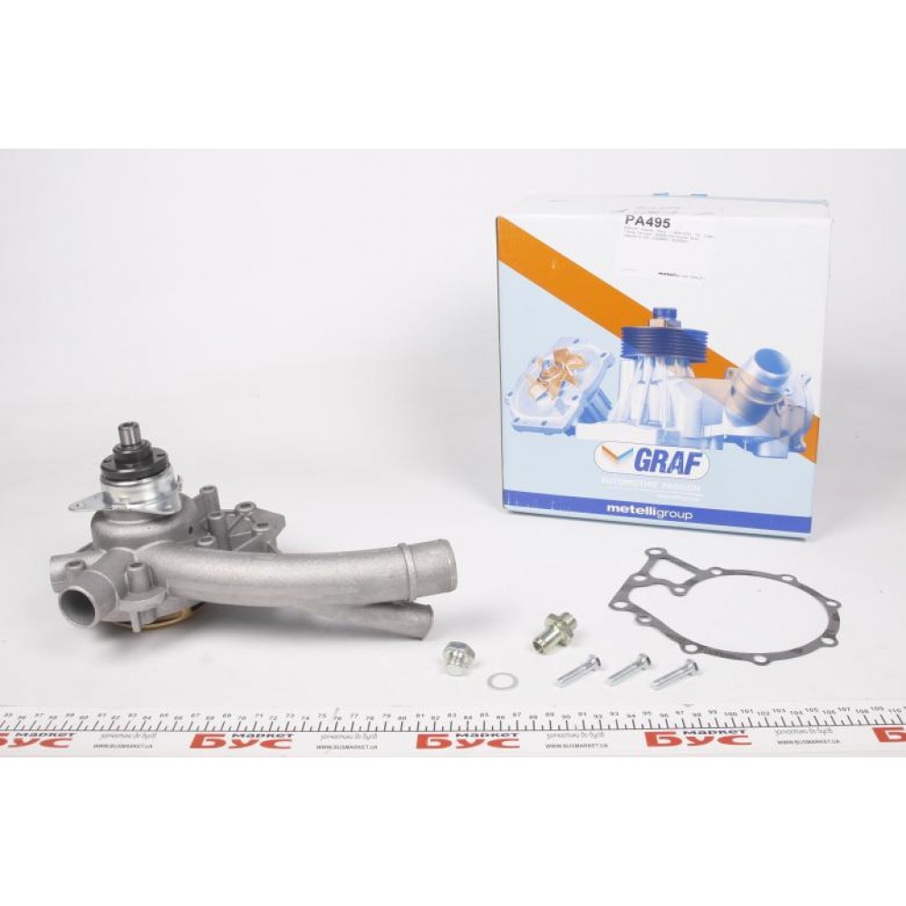 Помпа води MB 190 (W201) 1.8/2.0/2.3/2.5 84-93/Ssangyong Korando 2.3 4WD 97-06 (B/B) (4 лоп)