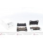 Колодки гальмівні (задні) Audi Q7/ Porsche Cayenne/ VW Touareg 04-10 (Brembo)