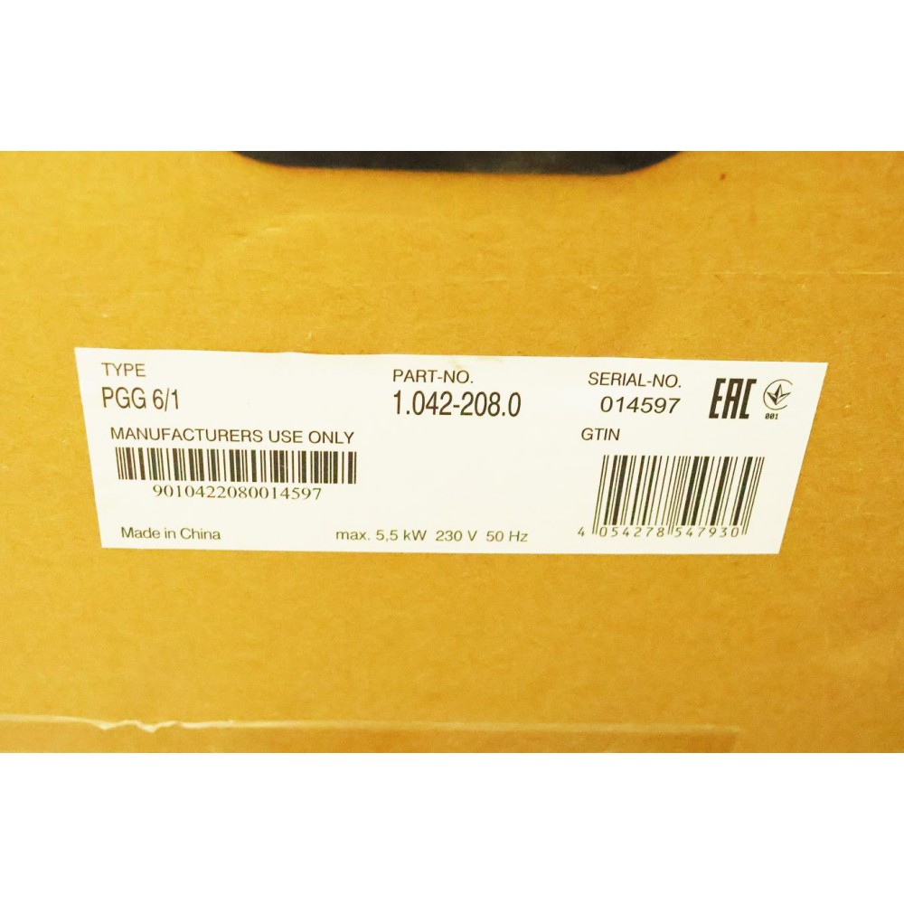 Електрогенератор PGG 6/1 (5.5kW/220V)
