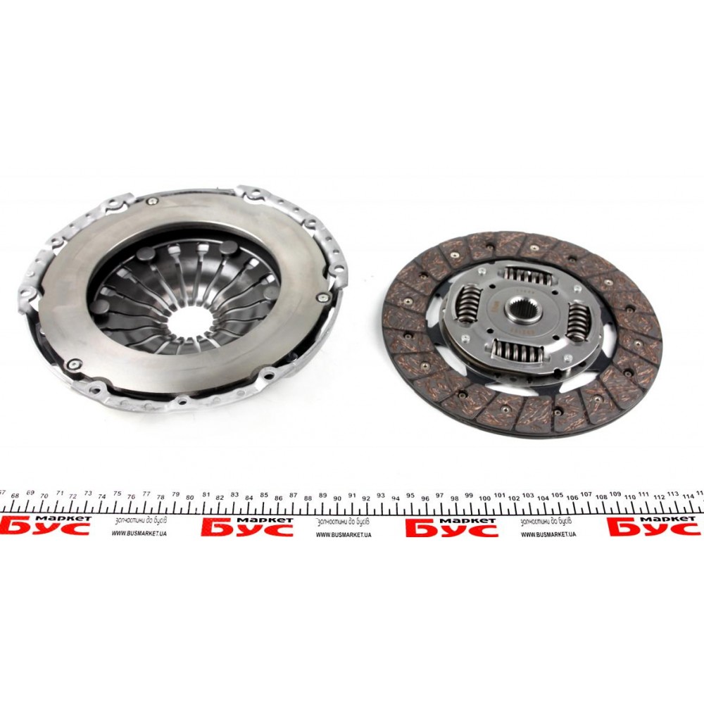 Комплект зчеплення VW Caddy 2.0SDI 03- (d=220mm) (+вижимний)