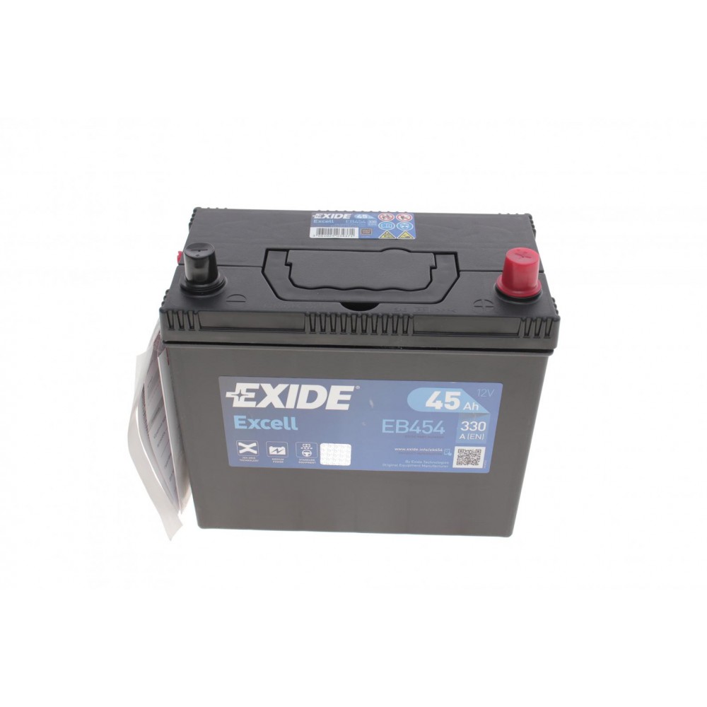 акумуляторна батарея 45Ah/330A (237x127x227/+R/B00) Excell Азія