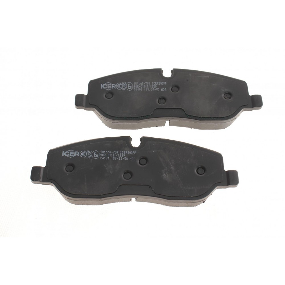 Колодки гальмівні (передні) Land Rover Discovery III/IV 04-18/Range Rover III 02-12/Sport I 05-13