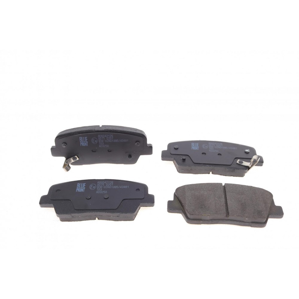 Колодки гальмівні (задні) Hyundai Santa Fe II 2.0-3.5 06-13/Kia Sorento II 2.0-3.5 09-