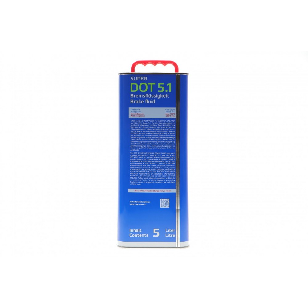 Рідина гальмівна Super DOT 5.1 (5L)
