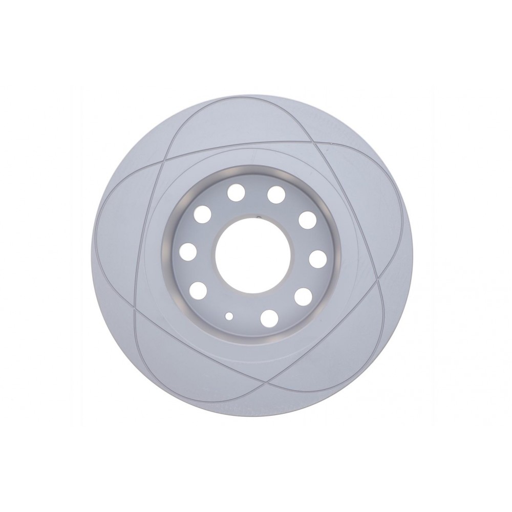 Диск гальмівний (задній) Audi A3//VW Caddy III 04-15/Skoda Octavia III/IV 03- (253x10) PowerDisc