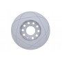 Диск гальмівний (задній) Audi A3//VW Caddy III 04-15/Skoda Octavia III/IV 03- (253x10) PowerDisc