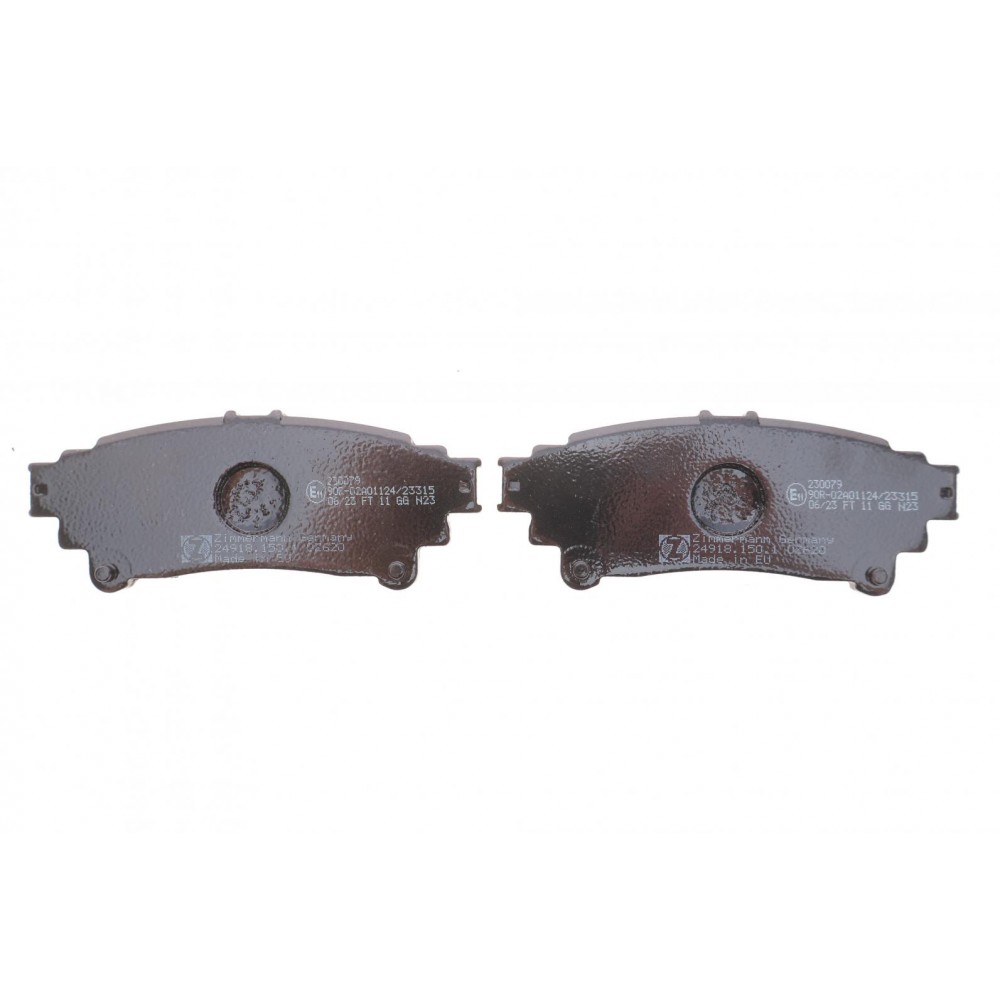 Колодки гальмівні (задні) Lexus RX 08-15/Toyota Prius 11-/Mirai 14- (Akebono)