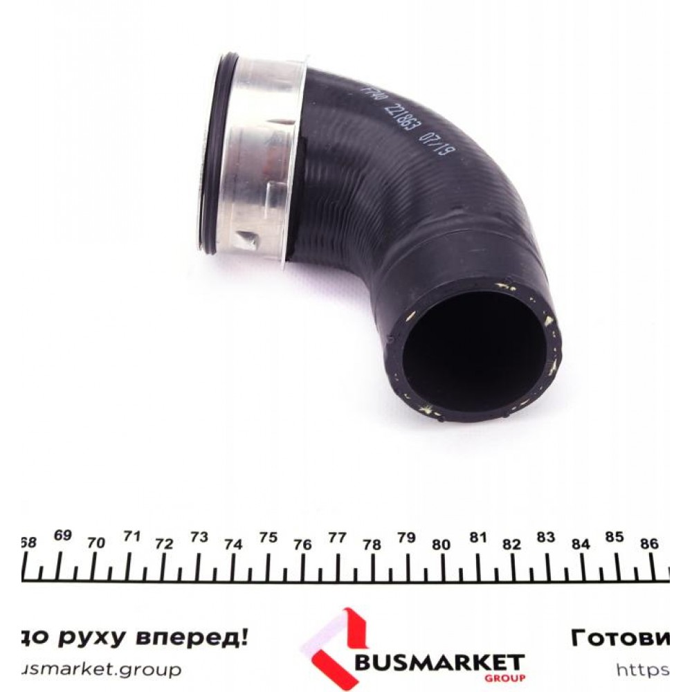 Патрубок інтеркулера (верхній) Audi A6/A4/VW Passat 1.9TDI 00-