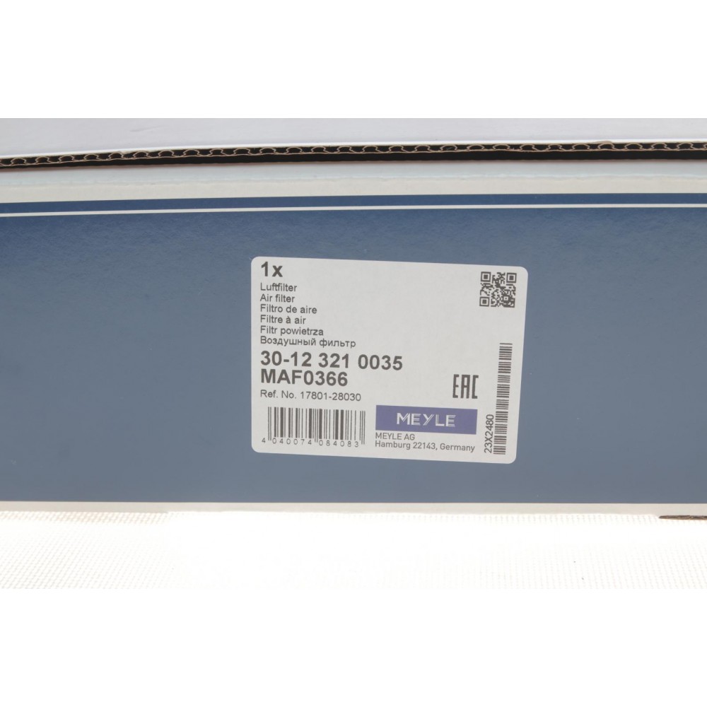 Фільтр повітряний Lexus RX 3.0/3.5 03-08/ Toyota Camry 2.0-3.0 01-06
