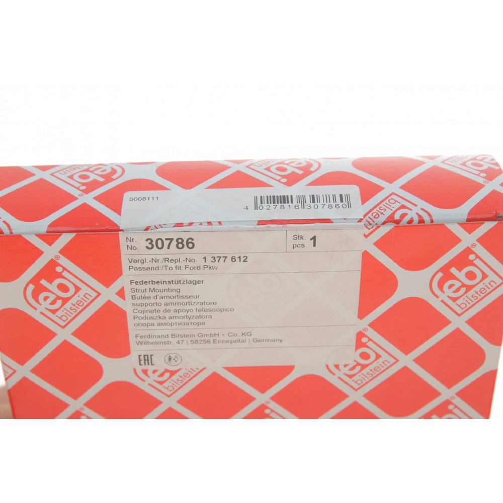 Подушка амортизатора (переднього) Ford Focus/Mazda 3/Volvo C30/S40 II/V50/C70 II 1.6-4.4 03-