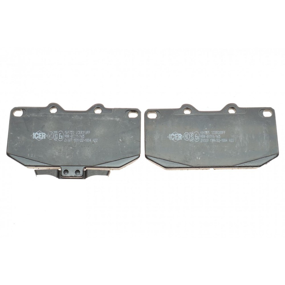 Колодки гальмівні (передні) Subaru Impreza 98-08/Nissan 300ZX 89-97/Toyota Yaris 17-