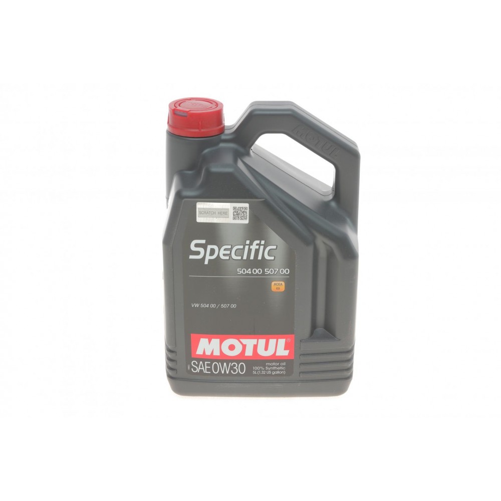 Олива 0W30 Specific (5L) (504.00/507.00/ PORSCHE C30) (107050) знято з виробн/заміна на 853951