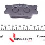 Колодки гальмівні (задні) Toyota Camry/Rav4/Lexus ES V/VI 06- (Akebono)