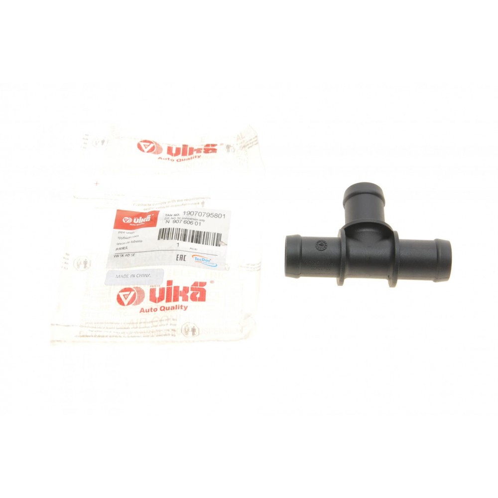 Фланець системи охолодження VW Golf/Jetta/Tiguan/Crafter/T4 91- (трійник)