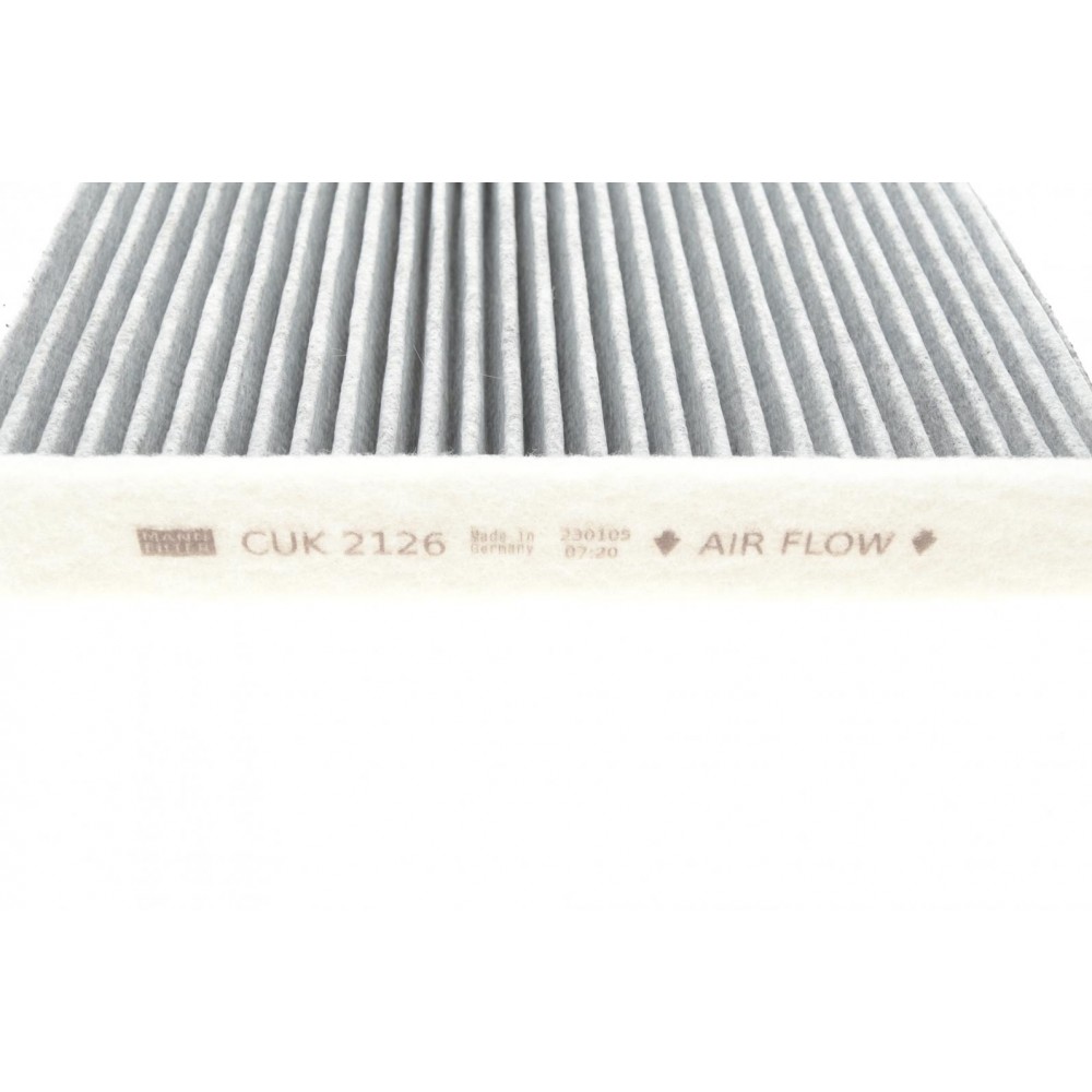 Фільтр салону Citroen C3 09-/C4 Cactus/Peugeot 2008 13-/207 06-15/208 12- (к-кт 2шт.) (вугільний)