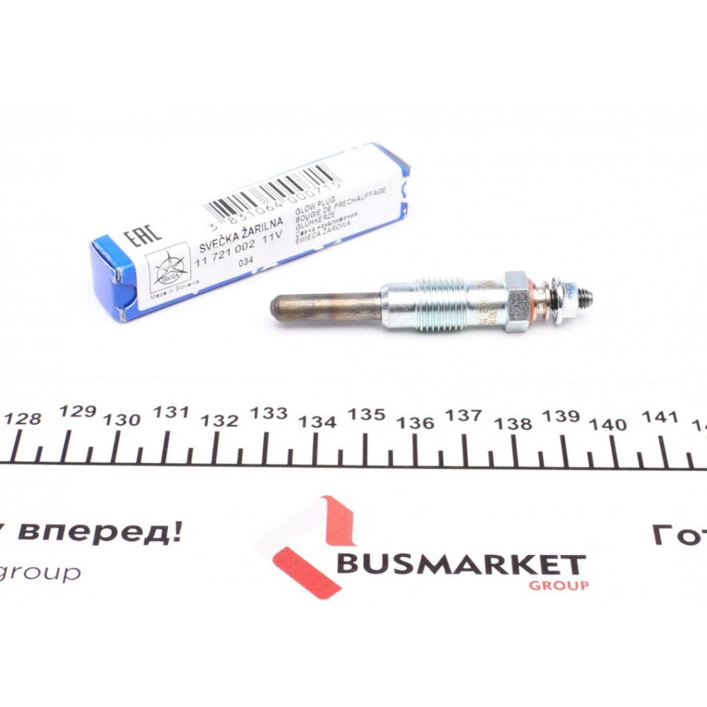 (замінено на 11721656) Свічка розжарювання Citroen Jumper/Fiat Scudo/Peugeot Partner 1.9/2.5 D/TD -98