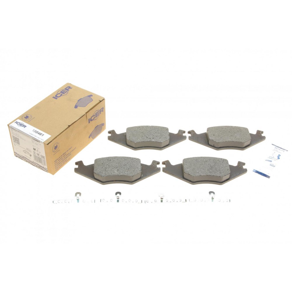 Колодки гальмівні (передні) Seat Cordoba/Ibiza 94-02/VW Golf/Jetta/Polo 81-94/Passat B1/B2 79-88