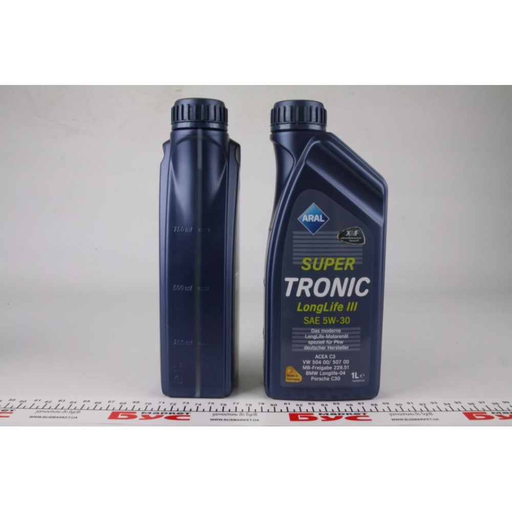 Олива 5W30 Super Tronic LL III (1L) (VW504 00/507 00/MB229.51/BMW Longlife-04) (20478)