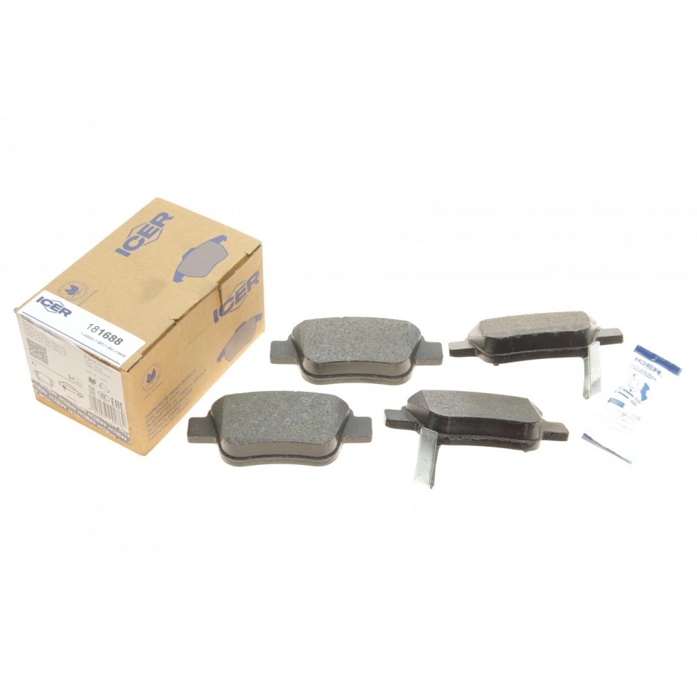 Колодки гальмівні (задні) Toyota Avensis 03-08/Corolla Verso 04-09