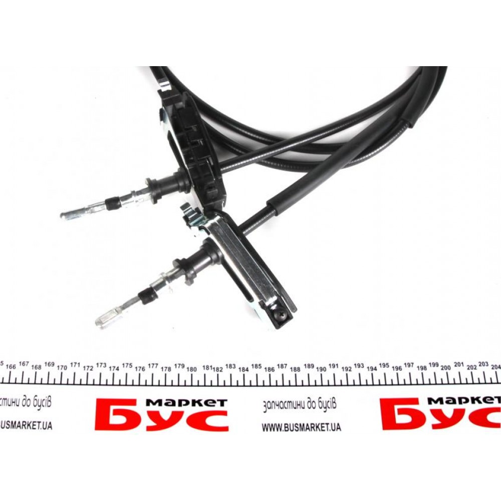 Трос ручника Ford Focus 1.4-2.0 16V 98-04 (2x1765/1585mm) (к-кт 2 шт.)