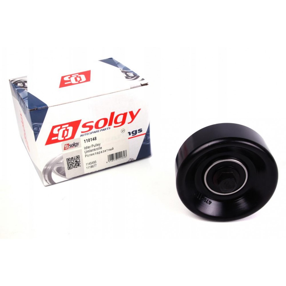 Ролик генератора Ford Connect 1.8D/TDCI 02- (+AC) (паразитний) (90x30)