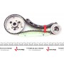 Касета ланцюга ГРМ Ford Connect 1.8TDCI (75-90-110PS) 07- (всередині OE Ford)