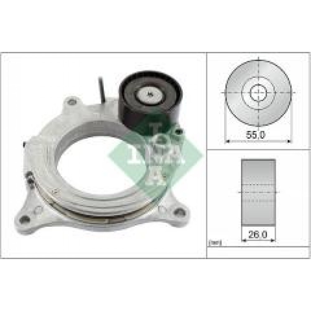 Натяжник ременя генератора BMW X2 (F39)/X3 (G01/F97) 17-, B37/B47/B57