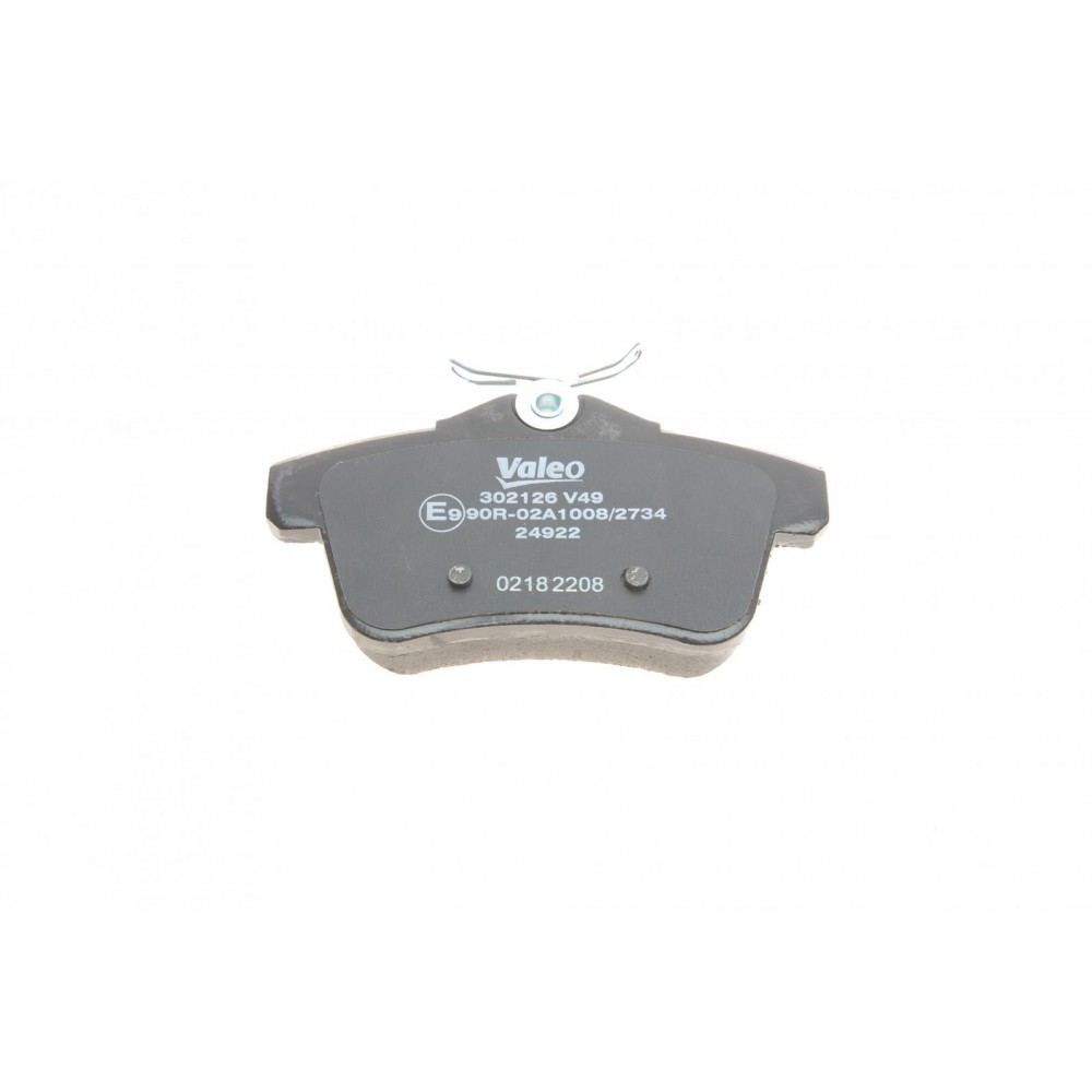 Колодки гальмівні (задні) Citroen C4 09-/DS4/DS5 11-15/Peugeot 308/508/3008/5008 09-18
