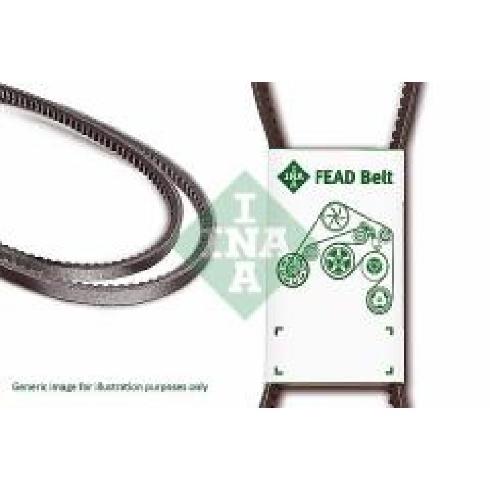 Ремінь генератора VW T3 1.6D/TD/1.7D -92 (90A)