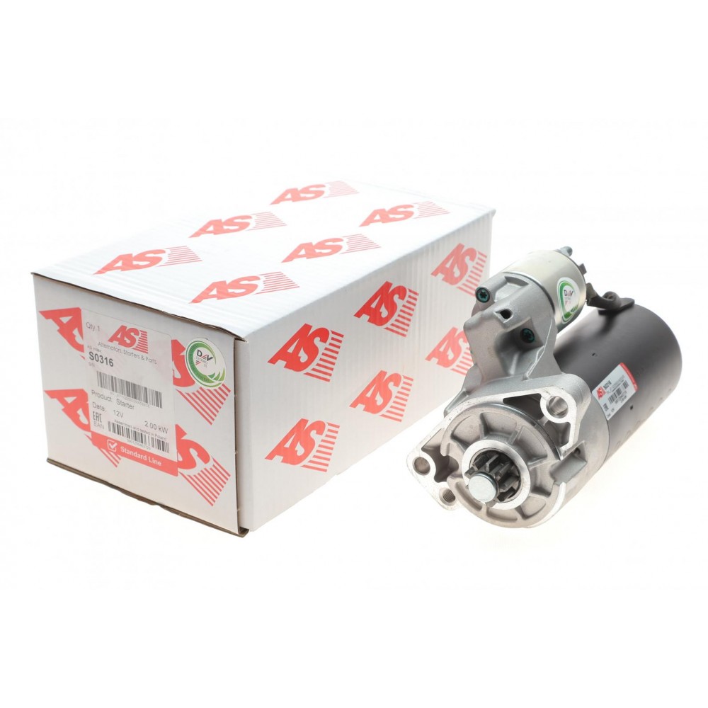 Стартер Audi Q7/VW Touareg 3.0 TDI 04-18 (12V/2kw) (z=9)