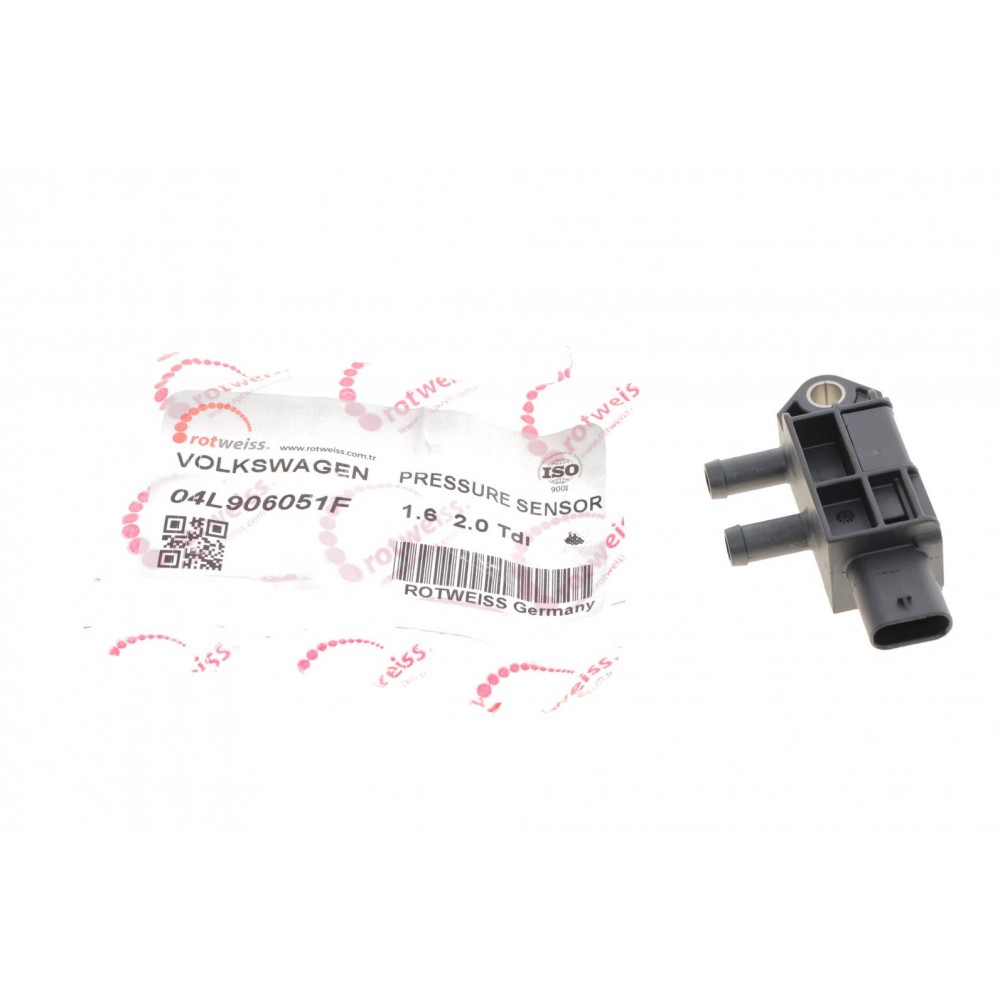 Датчик тиску вихлопних газів Audi A4/A6/A7/Skoda Octavia/SuperB/VW T6/Crafter 1.6D/2.0D/2.0DH 12- (всередині OE VAG)