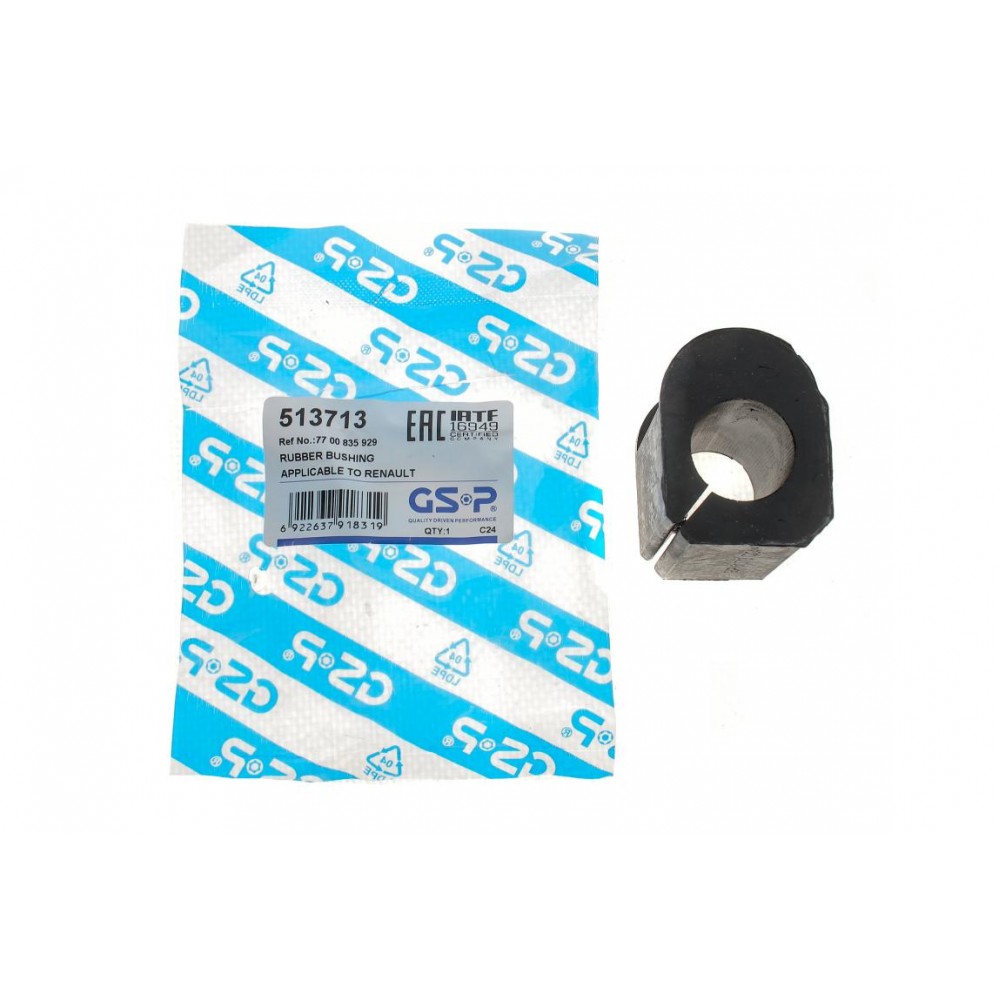 Втулка стабілізатора (переднього) Renault Megane I/Scenic I 96-08 (d=22mm)