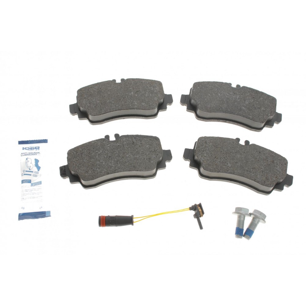 Колодки гальмівні (передні) MB Vaneo (W414) 02-05 (+датчик)