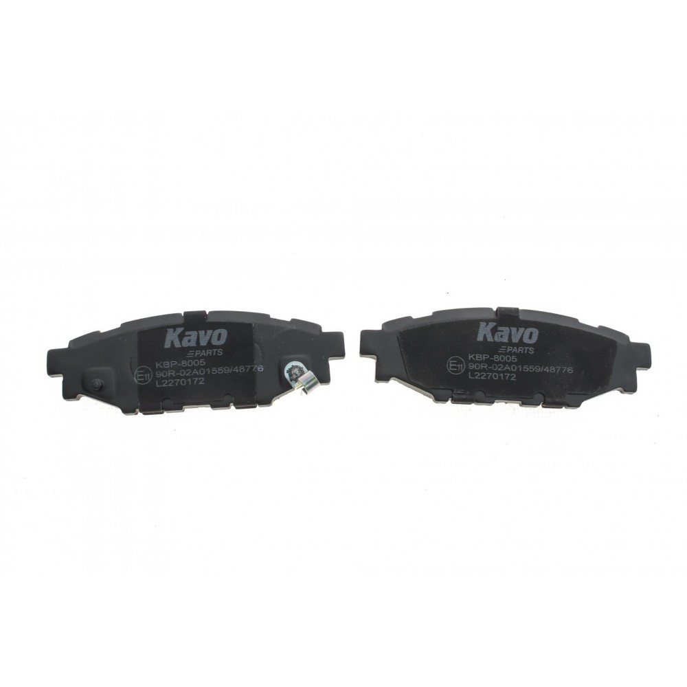 Колодки гальмівні (задні) Subaru Impreza/Outback/Forester 03- (Akebono)