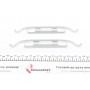 Планка супорта (переднього) прижимна (к-кт) VW Passat/Golf IV/Audi A8 99-10 (Ate)
