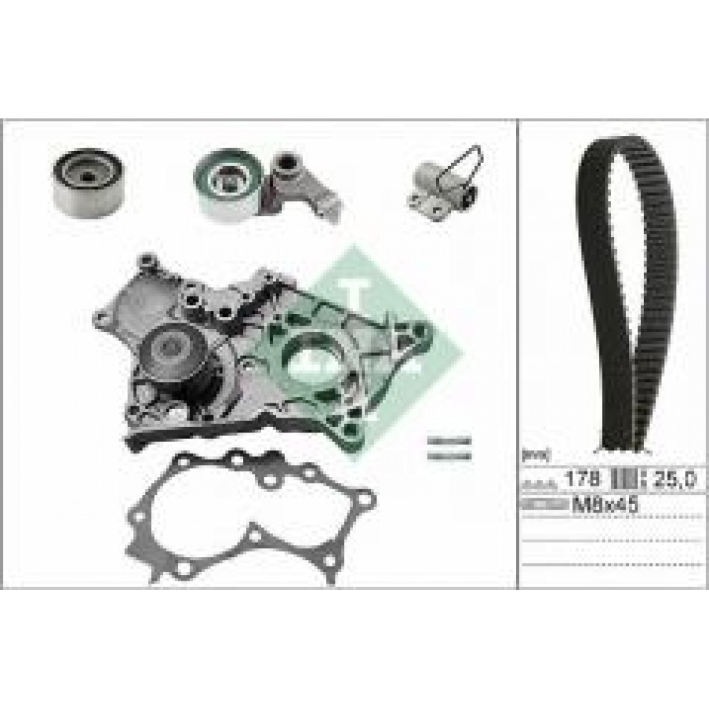Комплект ГРМ + помпа Toyota Rav 4 2.0D 01-05