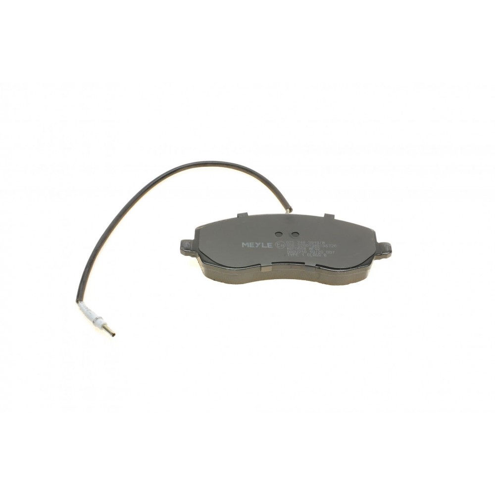Колодки гальмівні (передні) Citroen C8/Peugeot 807 2.0/2.2 HDi 06-