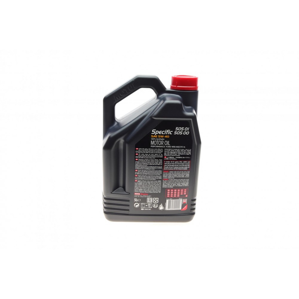 Олива 5W40 Specific  505.01 505.00 (5L) (VW 505.01/505.00) (101575) знято з виробн/заміна на 843451