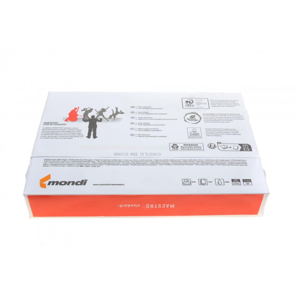 Папір ксероксний А4 Maestro Standard+  (80 г/кв.м) клас В