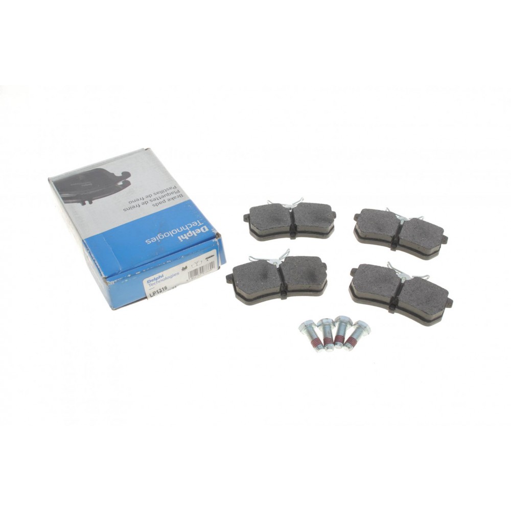Колодки гальмівні (задні) Ford Focus 98-04/Fiesta 05- (Trw)