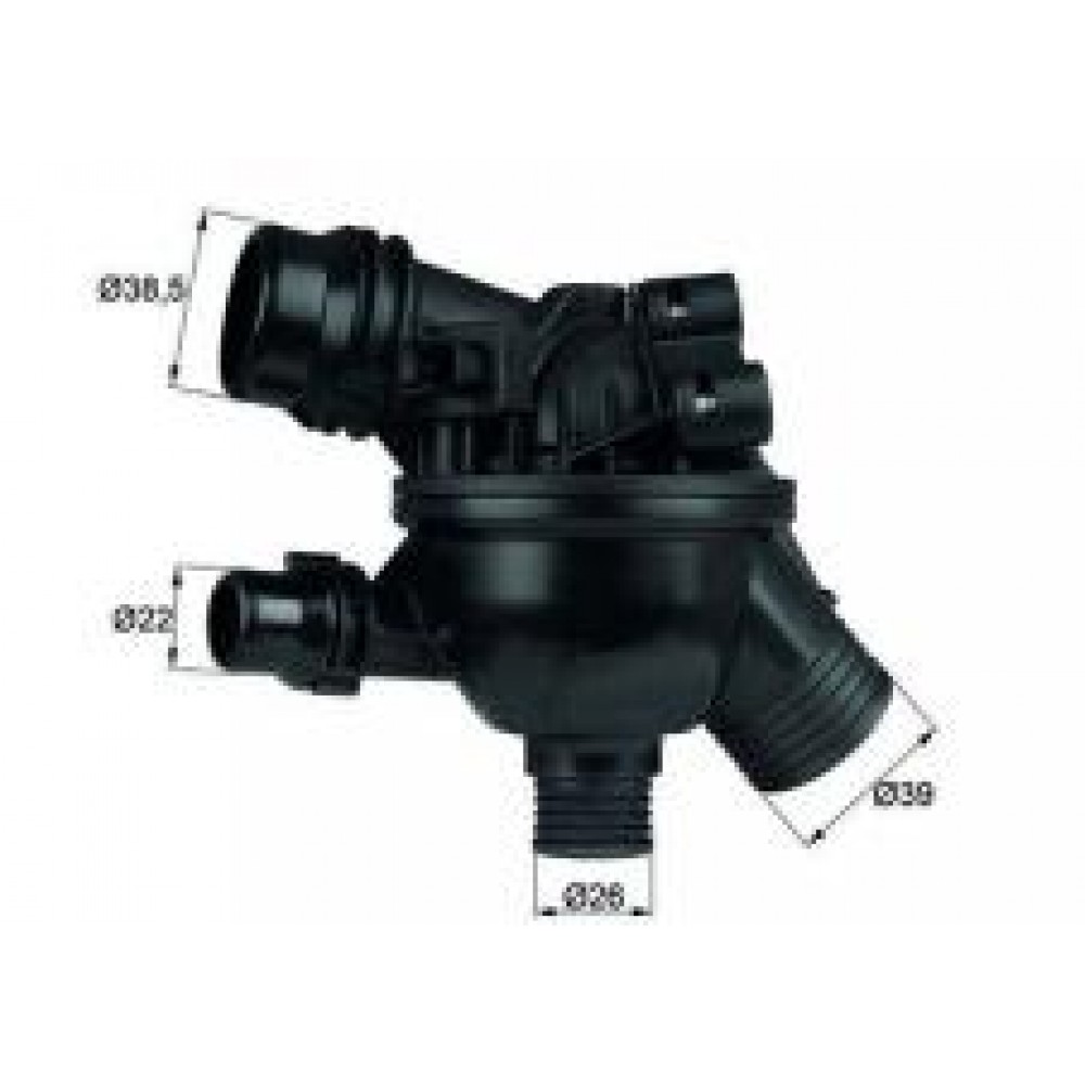 Термостат BMW 3 (E90-E93)/5 (E60/E61) 1.6/2.0  (N43) 07-10