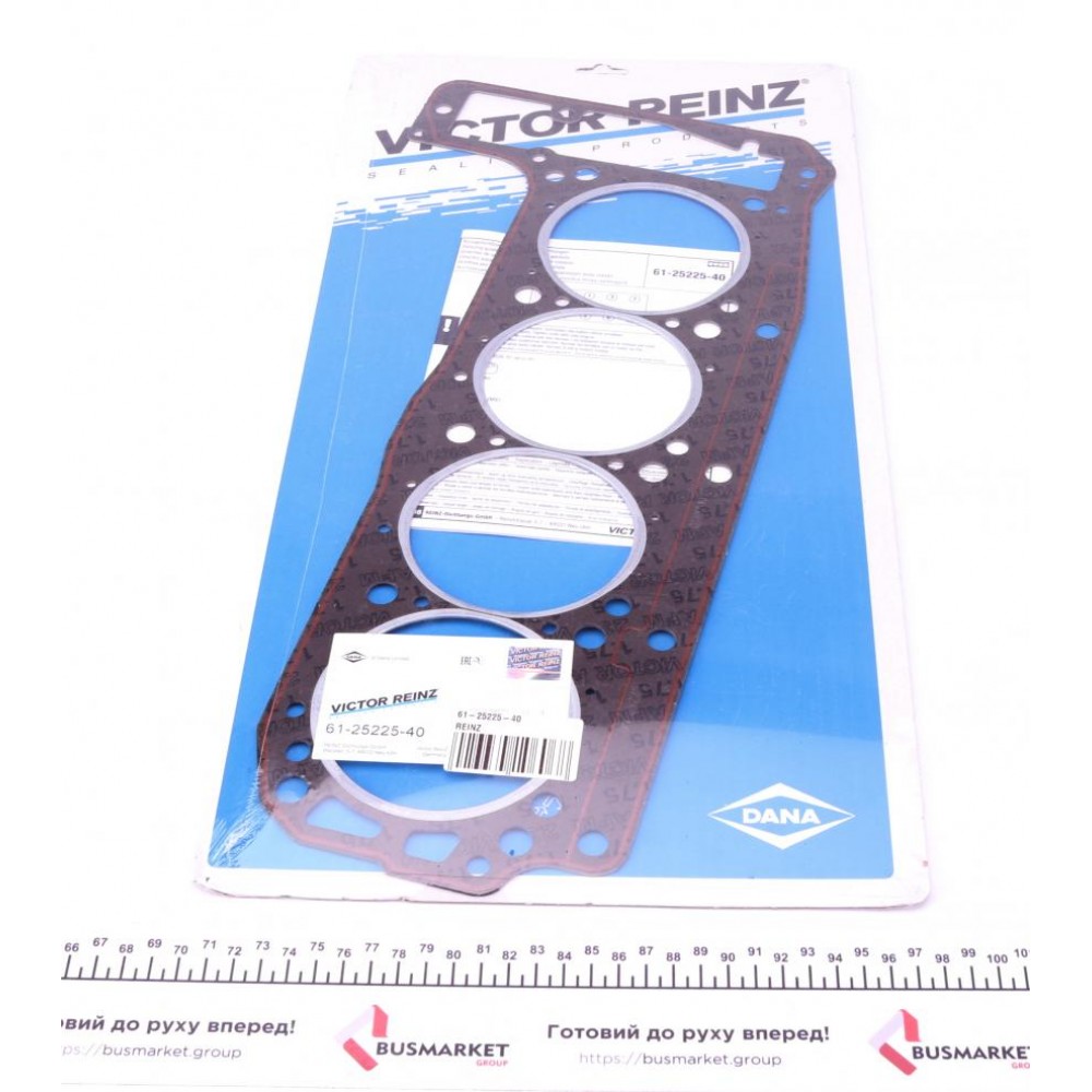 Прокладка ГБЦ MB (M102) 2.3i, Ø97,50mm, 1,75mm