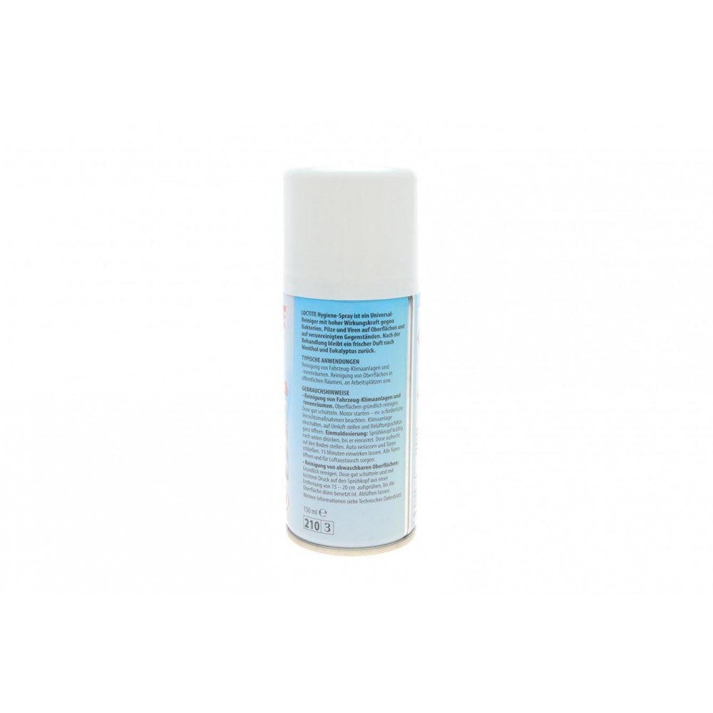 LOCTITE SF 7080, Hygiene Spray 150ML Засіб для очищення систем кондиціонера (спрей)