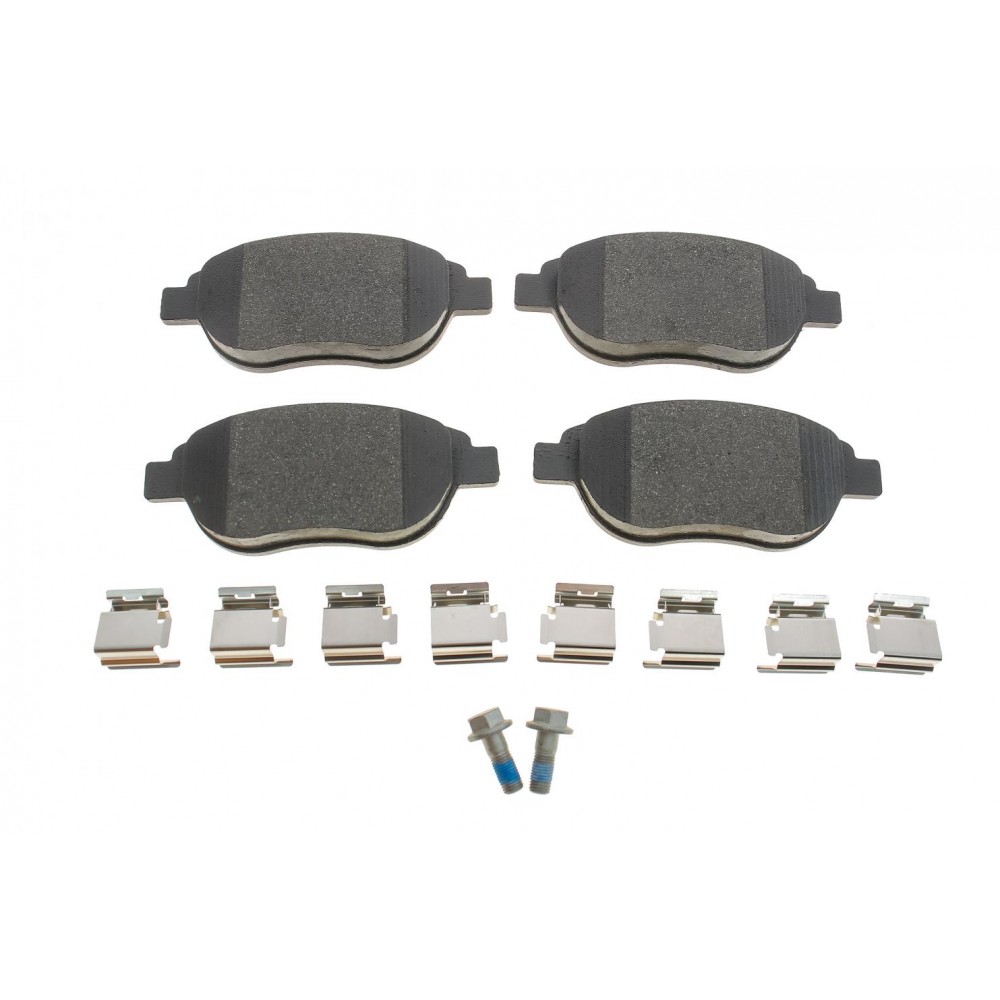 Колодки гальмівні (передні) Citroen C4 04-/Peugeot 207/307 02- (Bosch) Q+ (заміна на 2370803)